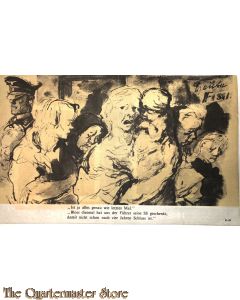 Flugblatt / Leaflet  G.49, "Ist ja alles genau wie letztes Mal." (Simplicissimus Cartoons)