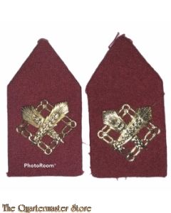 Kraag emblemen Korps Intendance