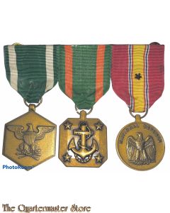 Medalbar 3 medals US Navy