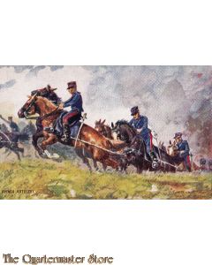 Postcard (Ansichtkaart) L Armee Alliee French Artillery