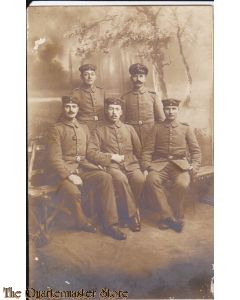 AnsichtsKarte (Mil. Postcard ) 1914 5 Soldaten