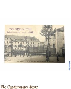 Postkarte 1918, Paris, Boulevard Mortier, Caserne des Tourelles