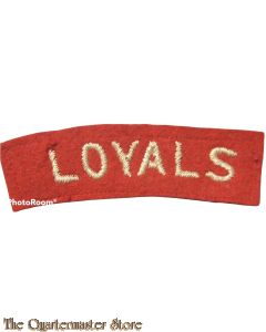 Shoulder flash Loyal Regiment (North Lancashire)