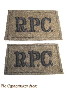 Royal Pioneers Corps slip on set (R.P.C.)