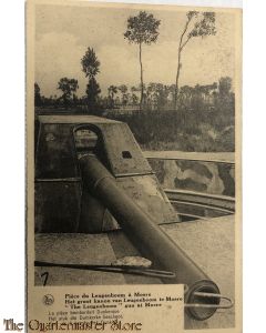 Postcard Het groot kanon van Leugenboom te Moere , (het stuk ide Duinkerke beschoot)