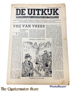 De Uitkijk 1e Jrg No 32, onafhankelijk weekblad voor Nederland sept 1945