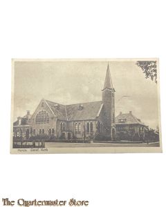 Ansichtkaart 1938 Haren, Gereformeerde Kerk 