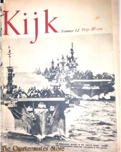 2 Maandelijks blad Kijk no 13 , Een Amerikaansch smaldeel in den Grooten Oceaan