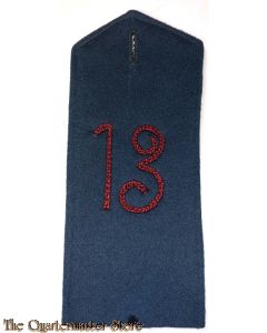 Schulterklappe manschaften no 13 WK1