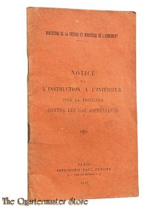 France - Manual for treating Mustard gas 1917