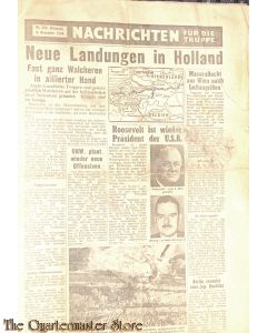 Flugblatt / Leaflet T.206, Nachrichten für die Truppe  (News for the Troops, No. 206)