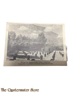 Postkarte Volksbund Deutsche Kriegsgraberfursorge Feltre in Ober-Italien