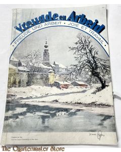 Maandblad Vreugde en Arbeid heft 12, 5er Jrg 1940, Nationaal-socialistisch tijdschrift van de Reichsorganisationsleiter der NSDAP Dr. Robert Ley,