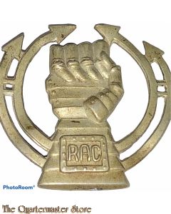 Royal Armoured Corps (R.A.C.) Cap Badge - King's Crown (2nd Pattern)