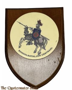 Wand schild  Schoolbataljon Centraal