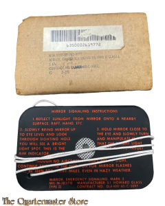 US Air Force Emergency Signalling Mirror Mark 3 1985 (boxed) HOWARD