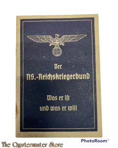 Mitgliedsbuch der NS Reichskriegerbund 