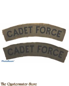 Shoulder flashes Cadet Force (canvas)