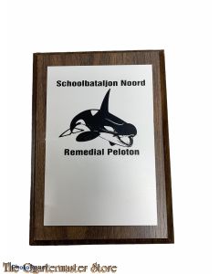 Wandschild Schoolbataljon Noord Remedial peleton 