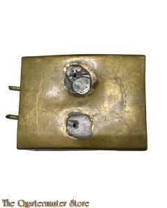 SA?  Kastenschloss messing (SA ? brass belt buckle)