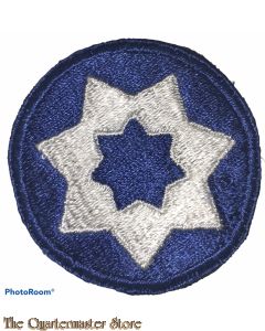 Mouwembleem 9th US Service Command (Sleeve badge 9th US Service Command)