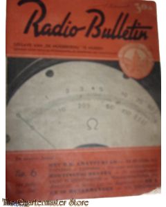 Radio Bulletin no 6 1945 de Muiderkring te Muiden 