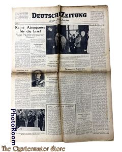 Deutsche Zeitung in den Niederlanden no 171  Freitag 22 November 1940