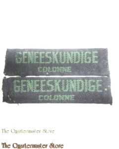 Straatnamen Geneeskundige Colonne