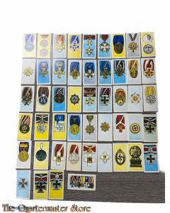 Tony Oliver 50 German Orders and Decorations Trading Cards 1963