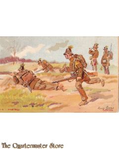 AnsichtKaart (Mil. Postcard) Armee Belge, Carabiniers