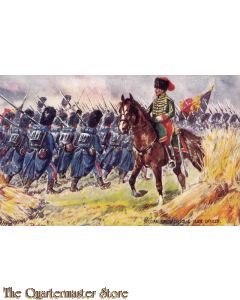 AnsichtKaart (Mil. Postcard) Belgian Grenadiers & Guide officer