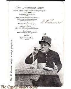 Ansichtkaart Groot "Vaderlandsch Hotel"