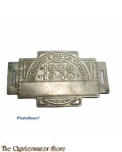 Rijwiel belasting plaatje 1939-40 (Disk tax Bycicle 1939-40)