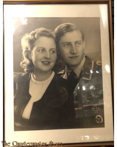 Impressive photo high decorated Luftwaffe NCO 