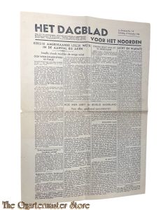 Krant - Het Dagblad voor het Noorden zaterdag 16 dec 1944 1e jaargang no 119