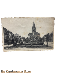 Carte Postal 1914-18 Kortrijk Marie Jose Plaats en St. Janskerk