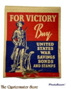 Matchbook ,WW2 For Victory, Buy War saving bonds