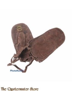 Gloves leather Artillery 1943 CANADA
