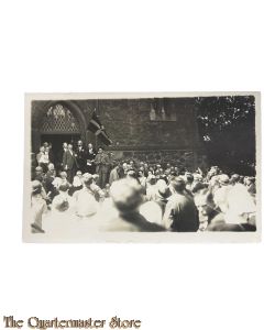 Postkarte 1933 Rally for government