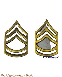 US Army, Metal rank insignia , Sergeant ,1980s