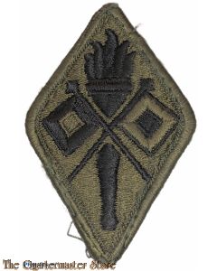 Mouwembleem Signal Corps Center and School (subdued)