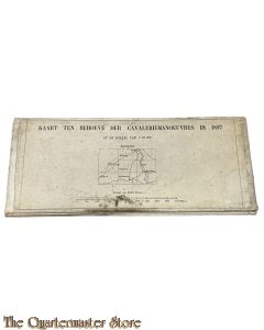 Topografische Landkaart ten behoeve der Cavalerie manoeuvres in 1897