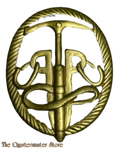 Metalen Vaardigheids embleem Rotsklimmen (wit)