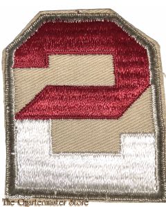 Mouwembleem 2nd army zomer  (Sleeve patch 2nd army summer)