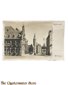 Ansichtkaart 1933 Groningen Hoofdwacht