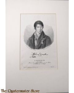 Lithografie matroos Hobein, drager Militaire Willemsorde 1831