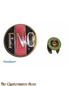 Belgium - Set badges Federation Nationale des Combattants de Belgique