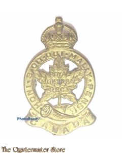 Cap badge Royal Montreal Regiment , 2nd Canadian Division 