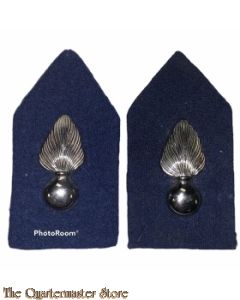 Kraag emblemen Korps Koninklijke Marechaussee 