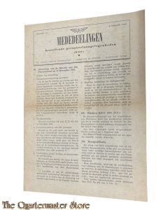 Nederlandsche Spoorwegen Mededeelingen (betreffende personeels aangelegenheden) No 14, 4 januari 1944